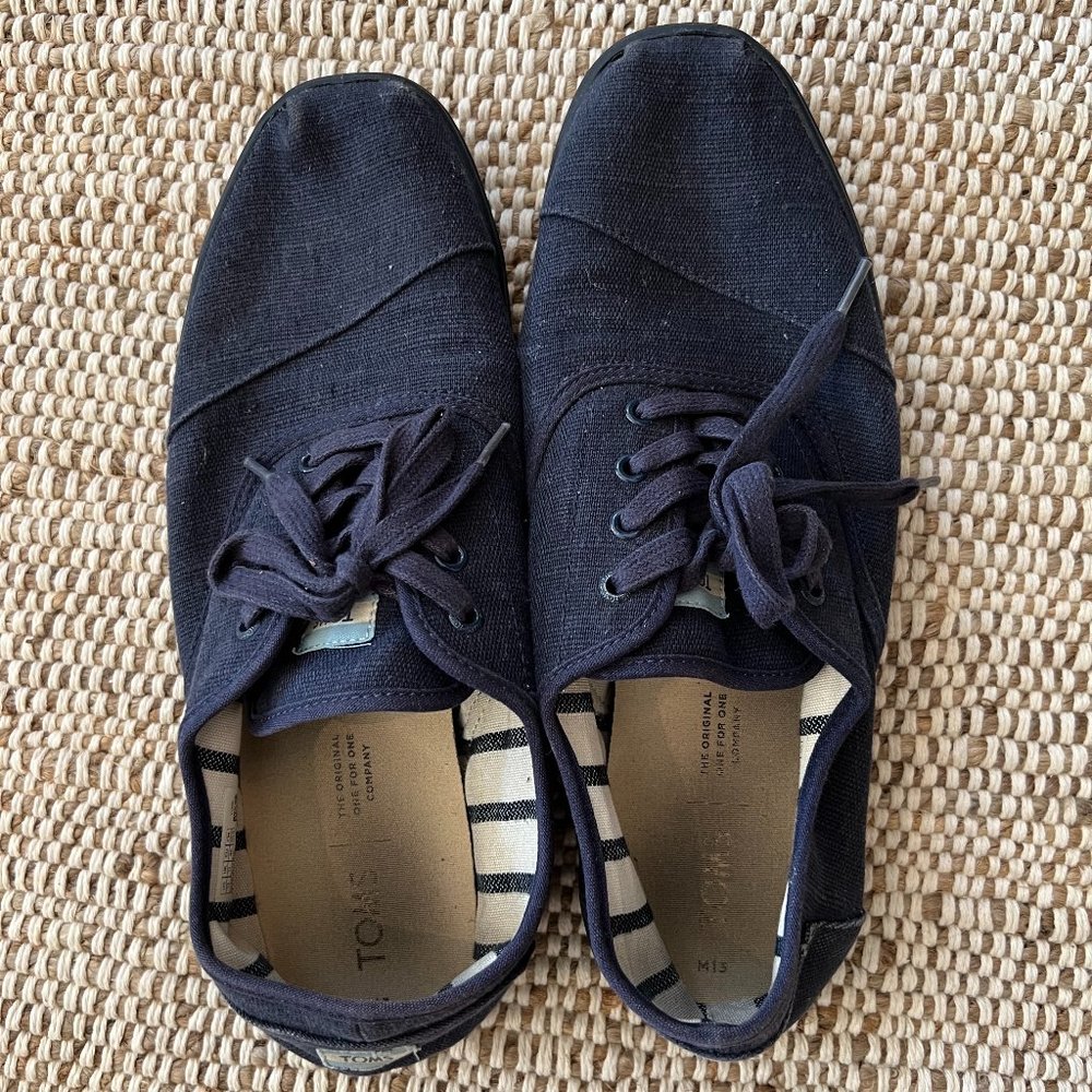 Toms Canvas Men's Sneakers Navy